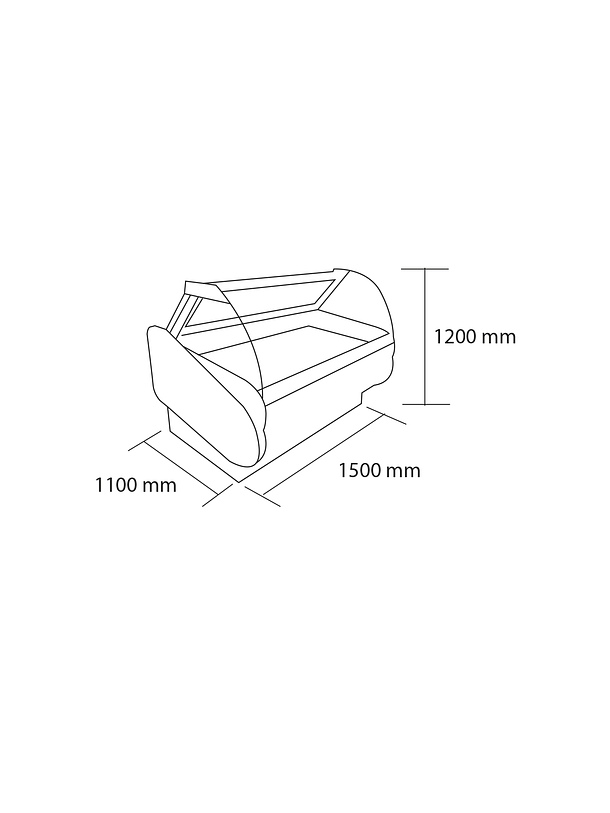 Vitrina Rotisera 1,5M MAIGAS 2