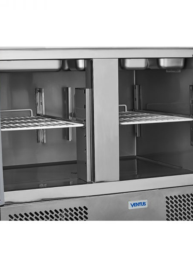 Mesón Saladette 2 puertas 240L VMRSL380 BENEFIT 4