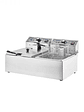 Freidora Eléctrica de Sobremesa 2 Depósitos 6 Lts  - Miniatura 2