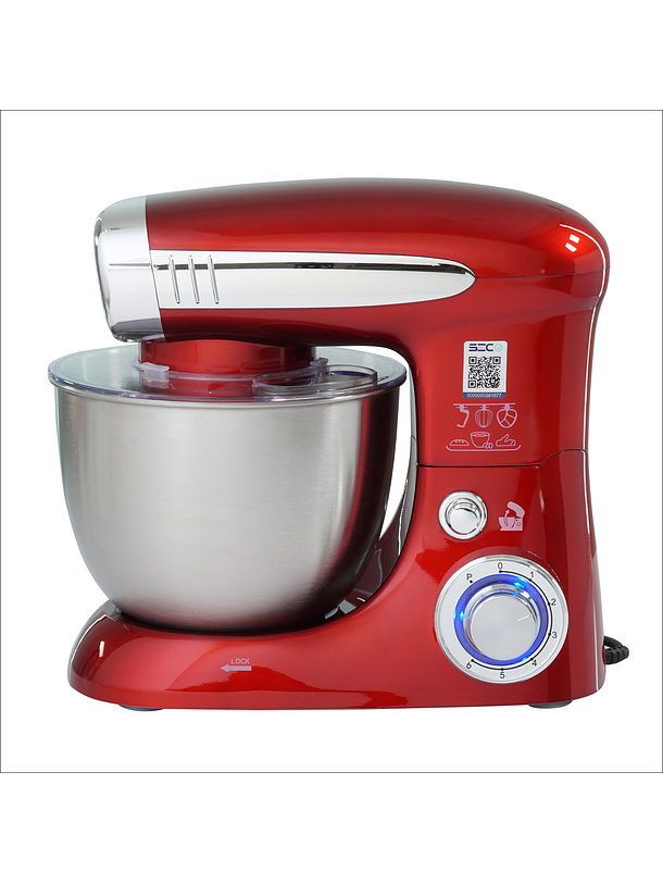 Batidora de 4lts Roja Maigas 1