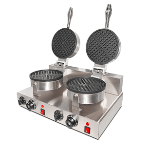 Waflera Doble Forma Corazón Electrica ecobeck 