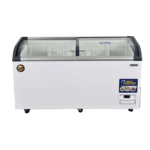 Congeladora Tapa Vidrio 520L PRO VENTUS