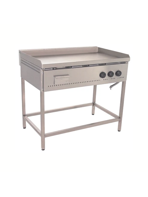 Plancha Churrasquera lisa 100x60cm Maigas 1