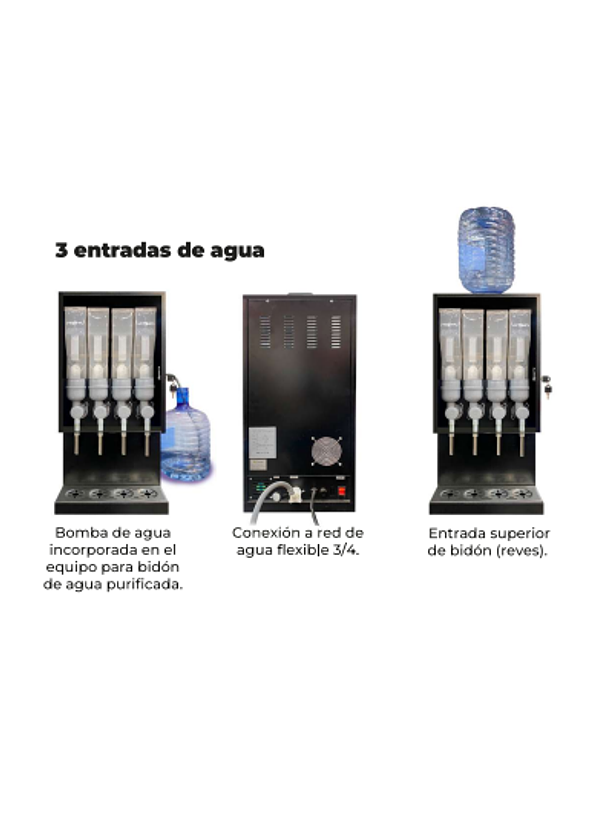 Maquina de cafe 4 sabores MAIGAS 4