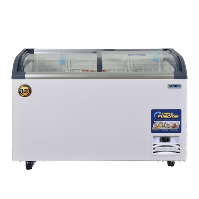 Conservadora 420Q PRO Vidrio Semicurvo Ventus