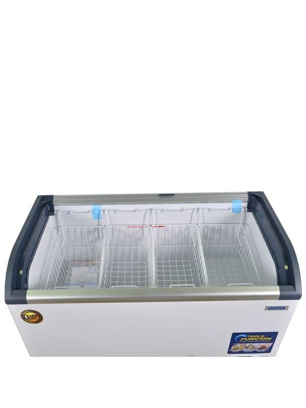 Congeladora Tapa Vidrio 420L PRO VENTUS 7