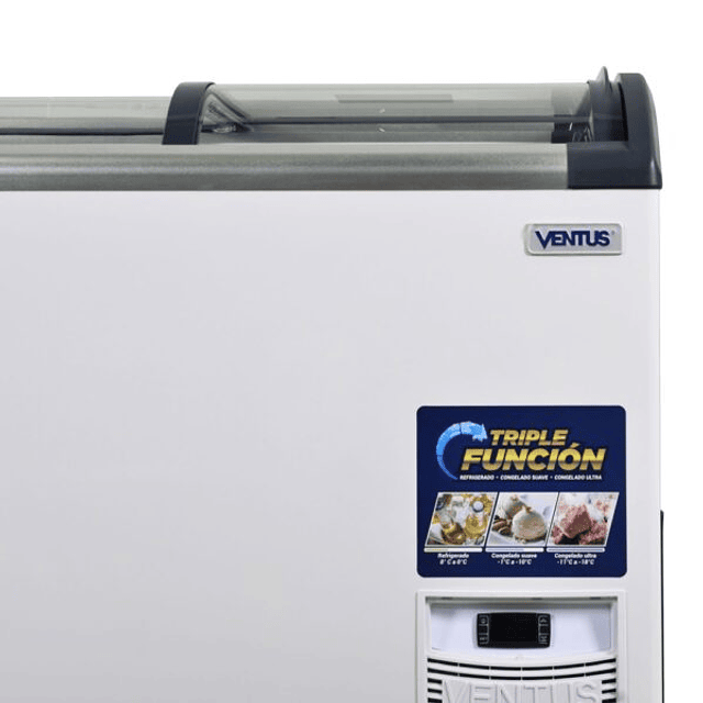 Conservadora 320Q PRO Vidrio Semicurvo Ventus