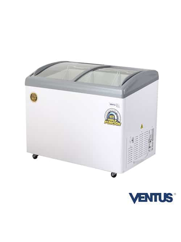 Conservadora Tapa Vidrio 340L VENTUS 1
