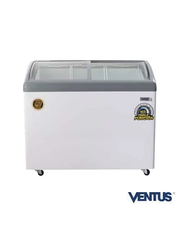 Conservadora Tapa Vidrio 340L VENTUS 2