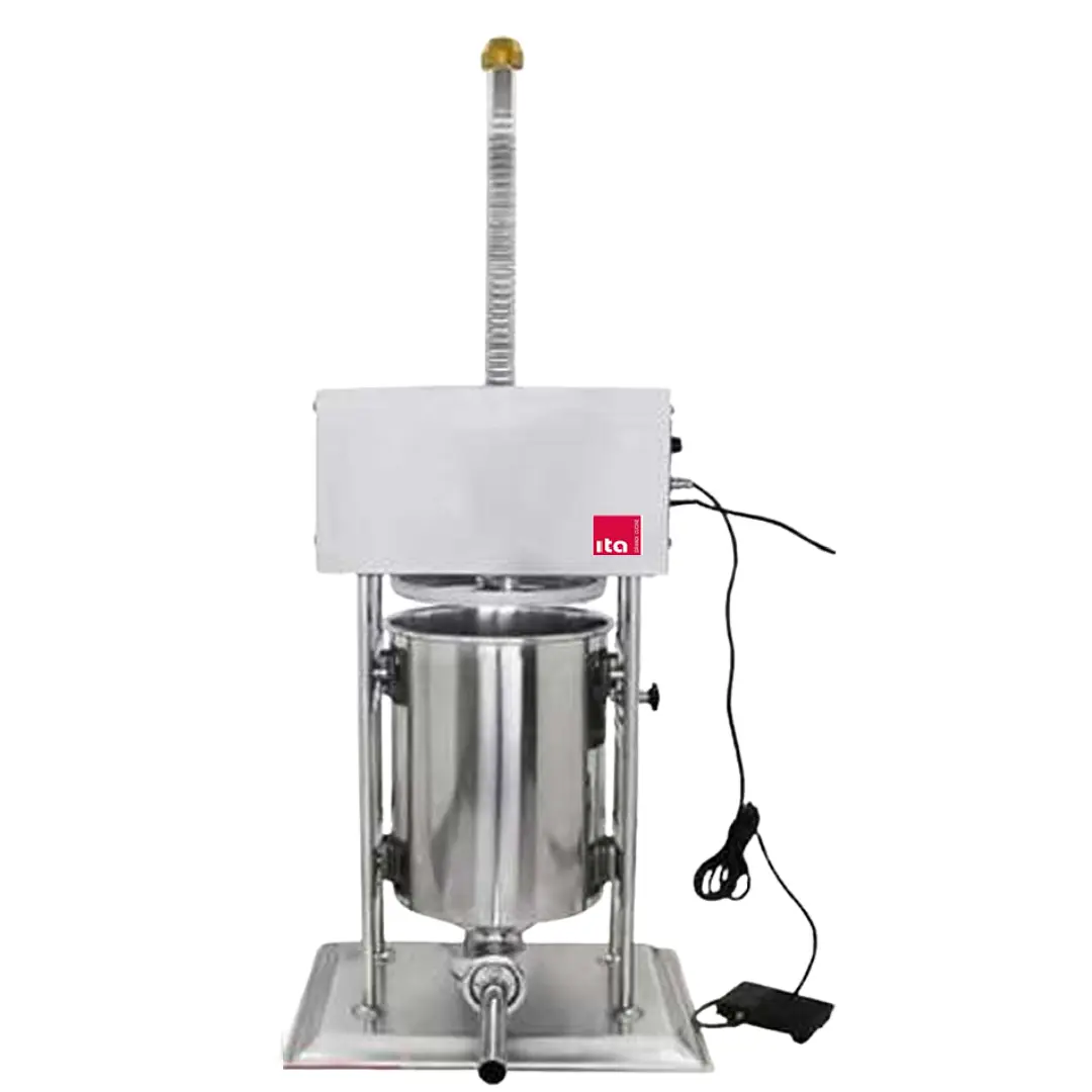 Embutidora Electrica Vertical 15 Litros ITA Acero Inox 304