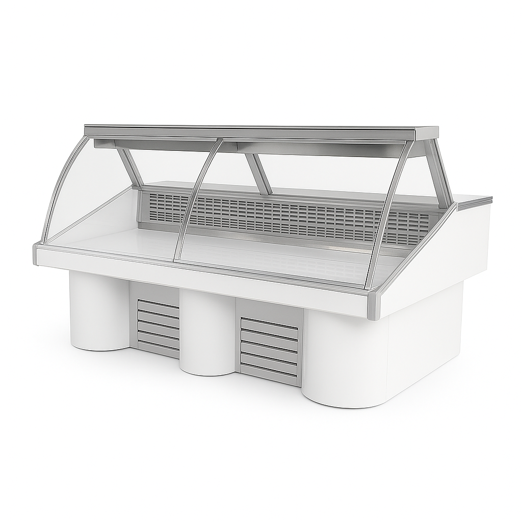 Vitrina Carnicera 2.5m 576L G&T Acero Inoxidable