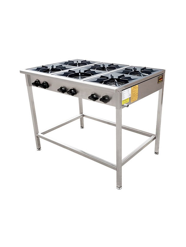 Anafe 6 platos 34×34cm COUSIÑO 2