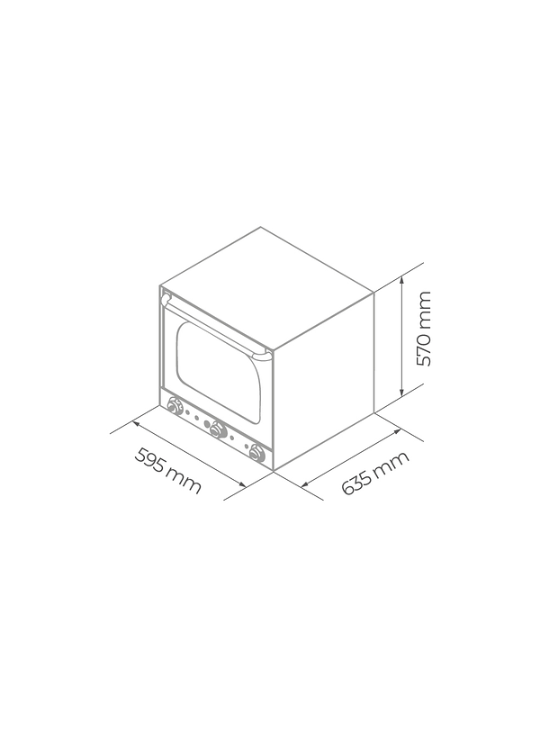 Horno Convector S/Humificador MAIGAS 3