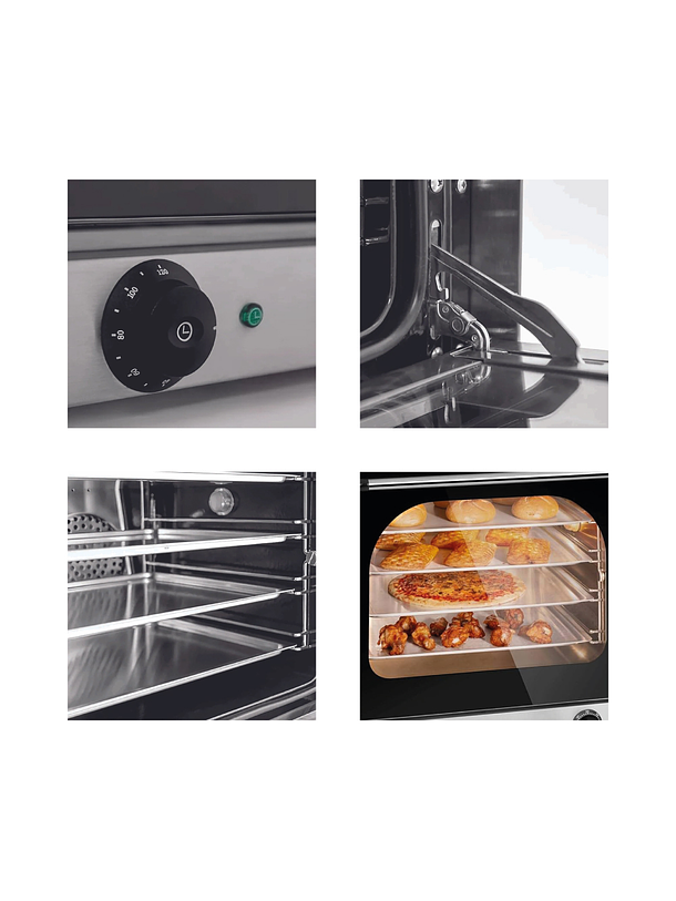 Horno Convector C/Humificador MAIGAS 2