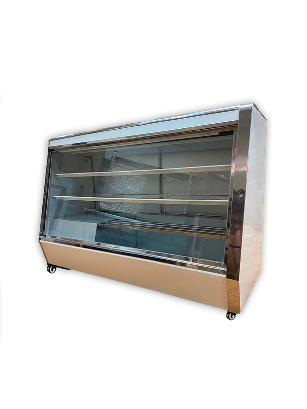 Mesón Refrigerado 1.5mts J&J V2 Acero Inoxidable 1