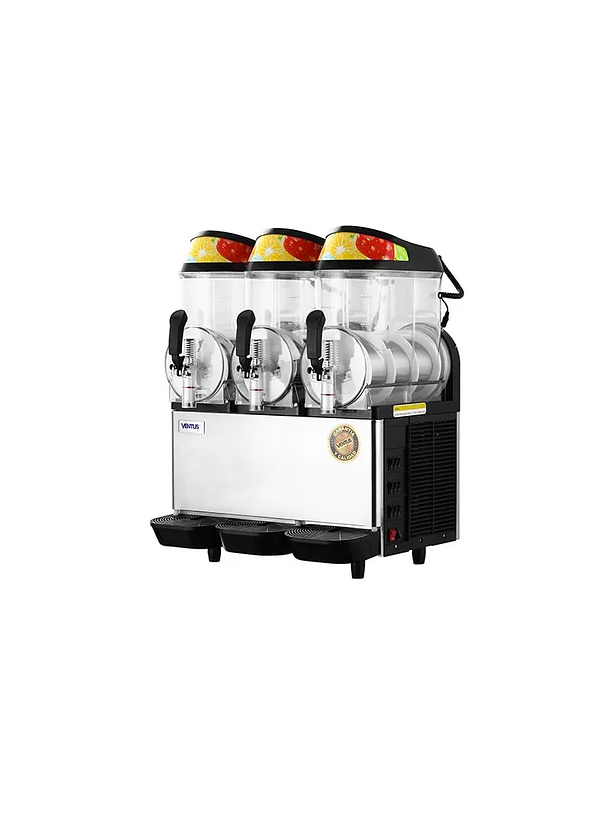 Granizadora 3 Vasos C/ Cenefa 12X3 Lts Ventus 2