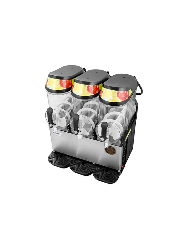 Granizadora 3 Vasos C/ Cenefa 12X3 Lts Ventus 3