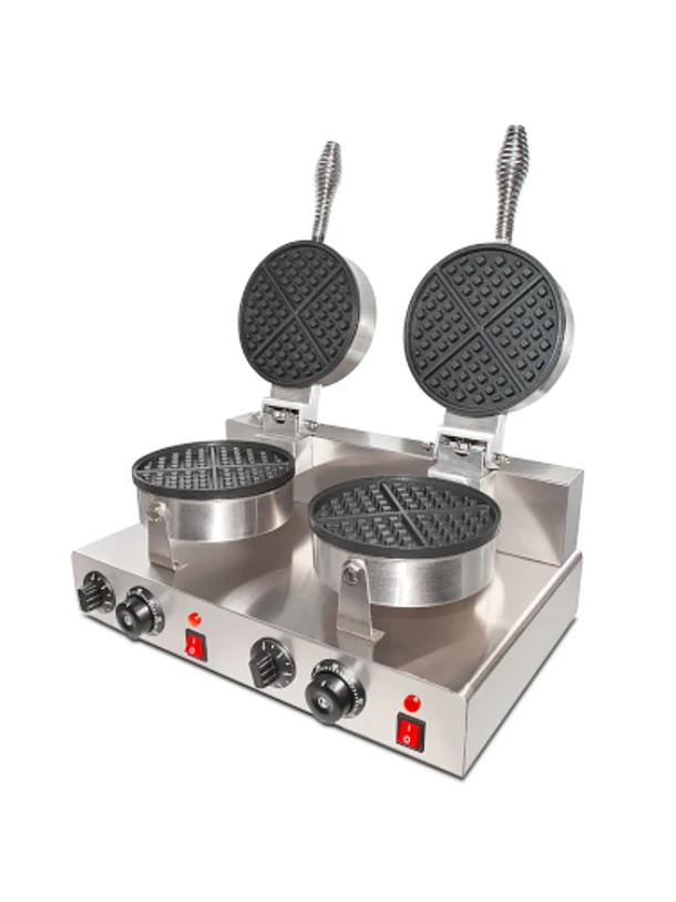 Waflera Doble Electrica ecobeck 18cm 1