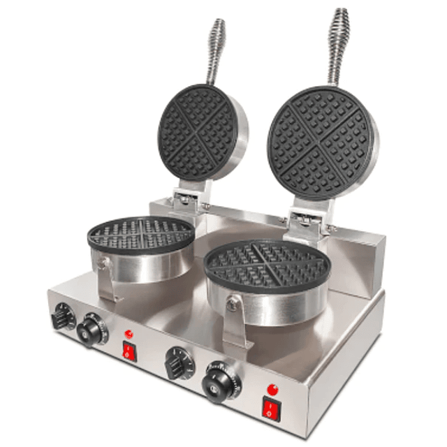 Waflera Doble Electrica ecobeck 18cm