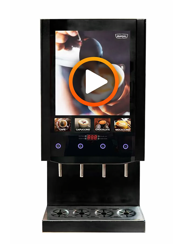 Maquina de cafe 4 sabores MAIGAS 6