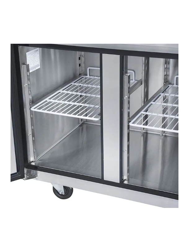 Mesón Refrigerado 2 Ptas Estático Con Ventilador Vmr2Ps-280E Ventus 1