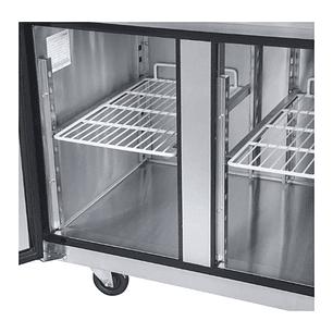 Mesón Refrigerado 2 Ptas Estático Con Ventilador Vmr2Ps-280E Ventus