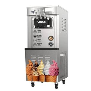 Maquina de Helado Soft Pedestal 25 Lts/H VSP-25 FLEX Ventus