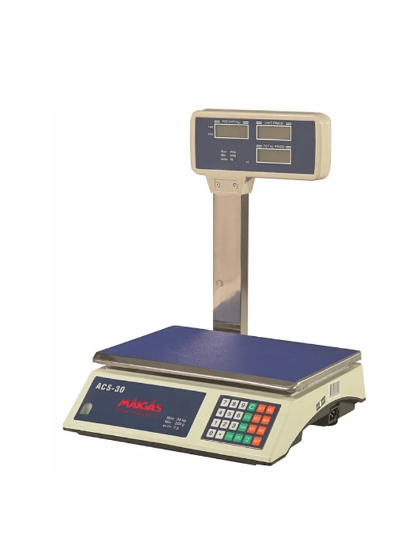 Balanza Electronica 30 KG. Visor lateral 1