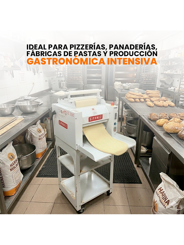  Sobadora G Paniz con Pedestal 390 MM CL390P 2