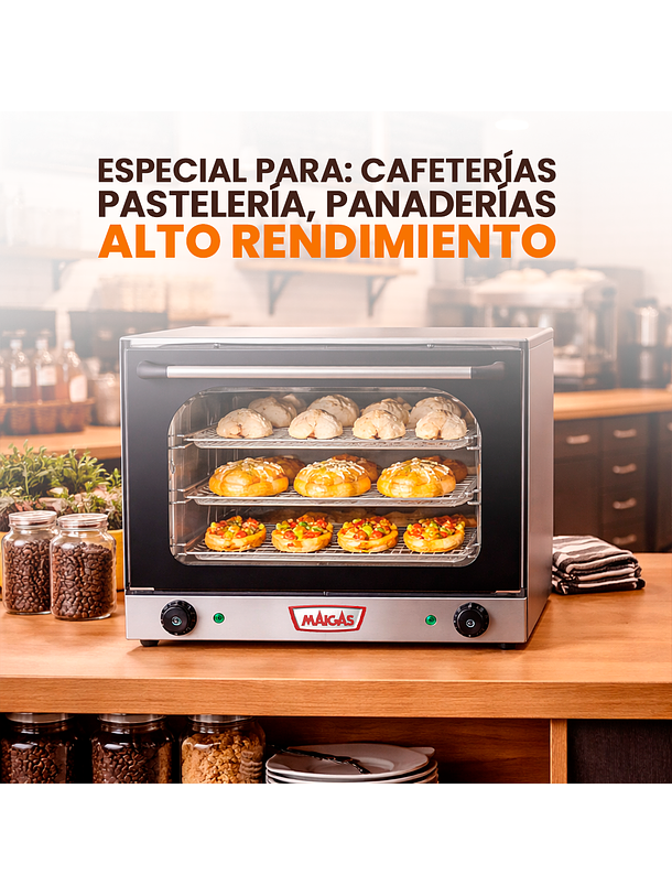 Horno Convector C/Humificador MAIGAS 2