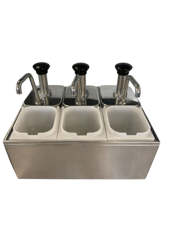 Dispensador de Salsas 3 Depósitos Ventus 2