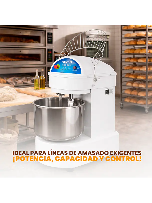 Amasadora Industrial Ventus 25kg 2