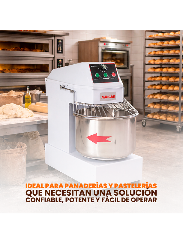 Amasadora 12 kg MAIGAS 2
