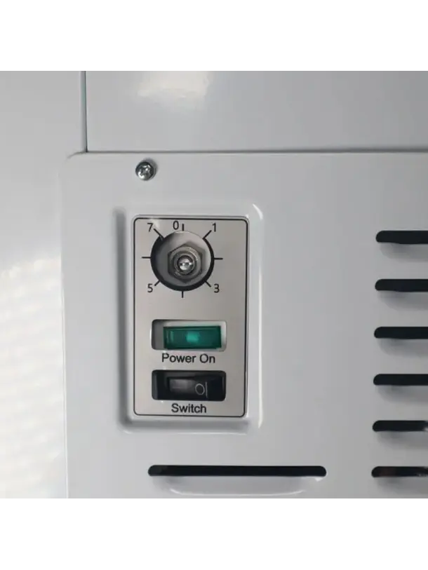 Conservadora horizontal vidrio curvo SD-300A Hiron 2