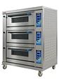 Horno piso gas 3 niveles 2 bandejas VHPG-3C Ventus - Miniatura 1
