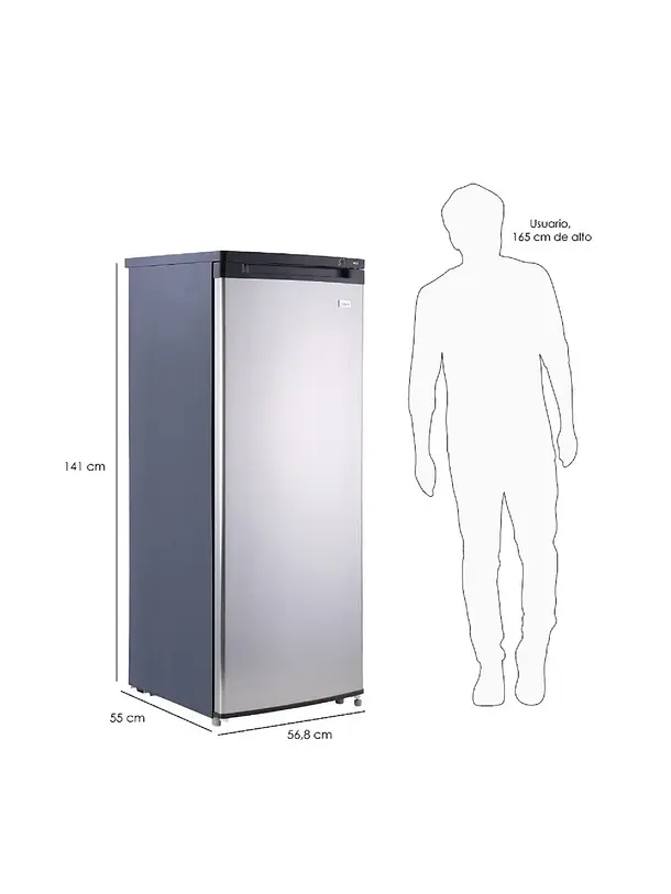 Freezer Vertical LFV-200I 180 Lts. Libero 3