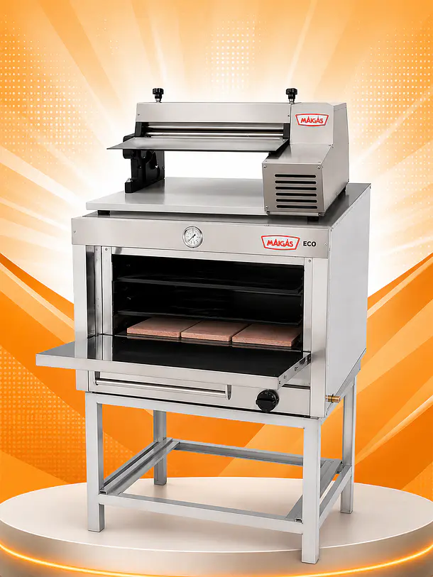 Pack Inicio Pro Maigas: Horno a Gas  ECO + Sobadora Eléctrica Inox  1
