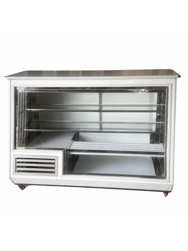 Vitrina Refrigerada 150 cm 210 L Acero Inox R&R M-1.5 1