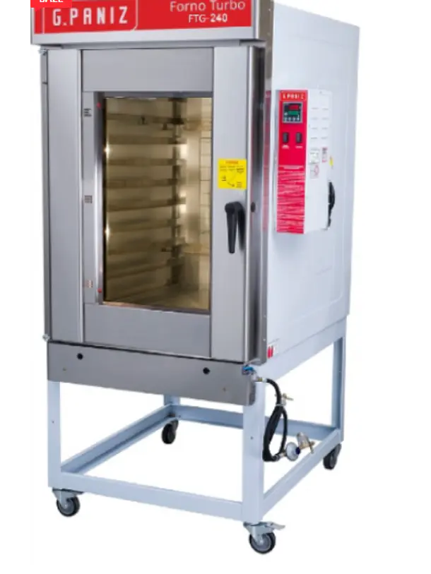 Horno Convector a Gas 8 Bandejas G-PANIZ FTG-240 - Bandejas 58*68 cm 1