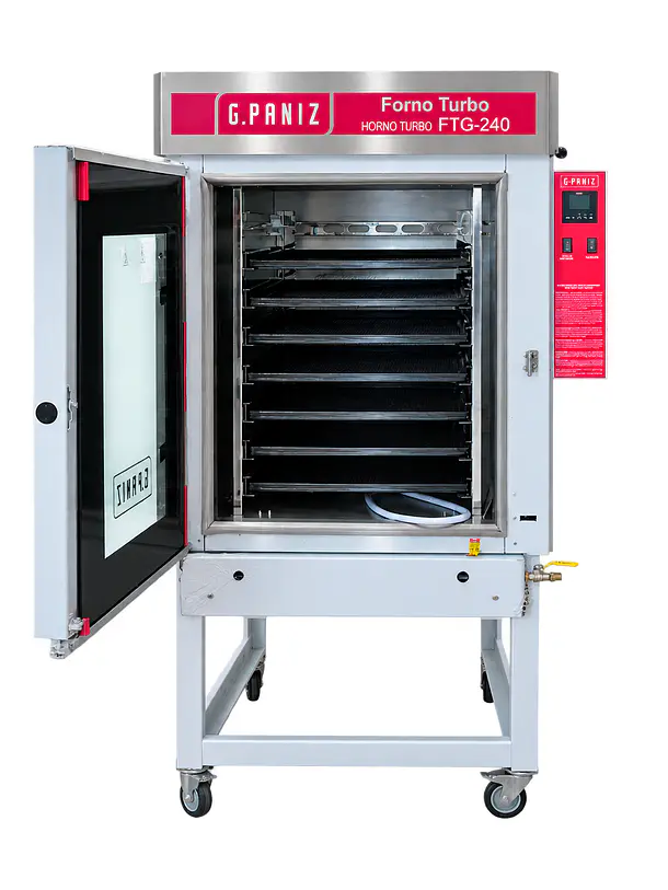 Horno Convector a Gas 8 Bandejas G-PANIZ FTG-240 2