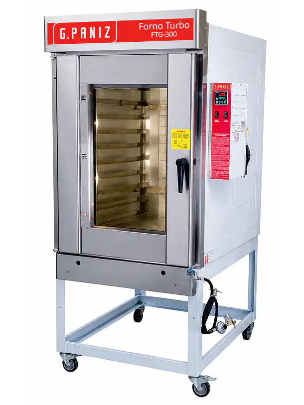 Horno Convector a Gas 10 Bandejas G-PANIZ FTG300 1