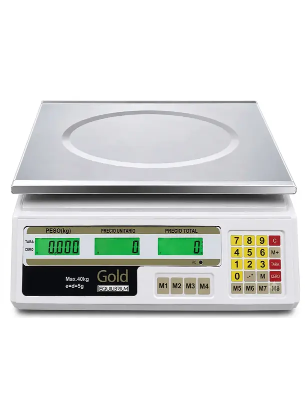 BALANZA PPI EQM GOLD LED 40Kg/5g 1