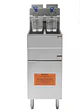 Freidora deposito doble y 2 canastos glp VFP2D-20L2 Ventus - Miniatura 1
