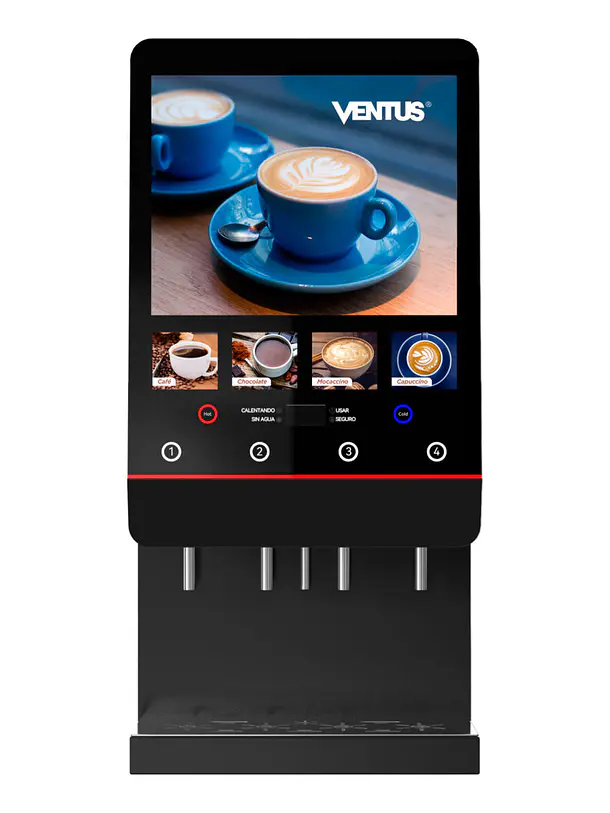 Máquina Café Instantáneo 4 Sabores VENTUS AURA 1