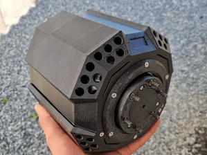 Base Direct Drive 12Nm Semi Montada – Motor + Encoder + Display