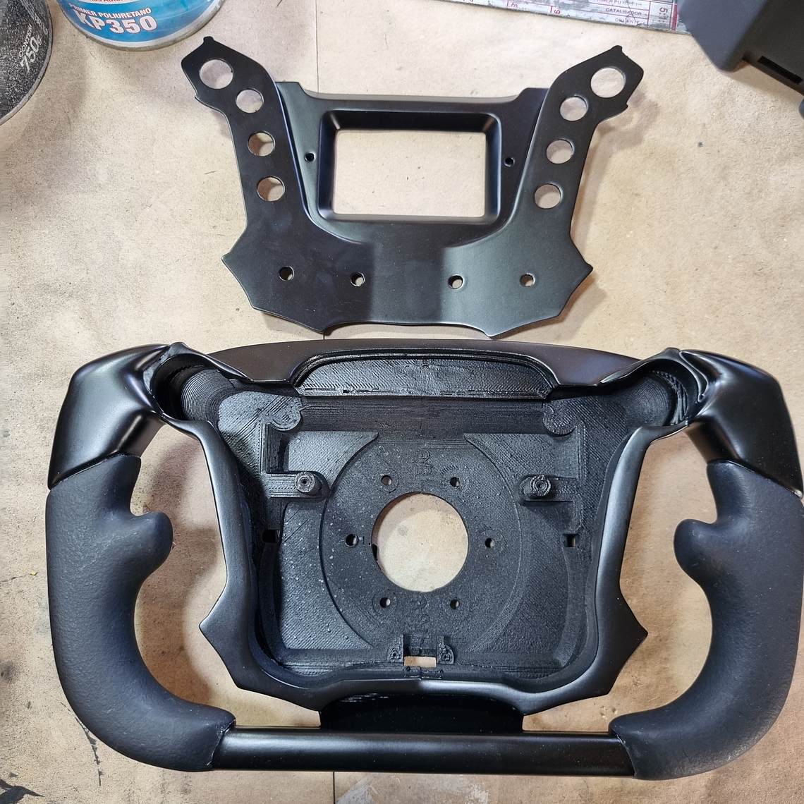 3d do volante baseado na Lambo  4