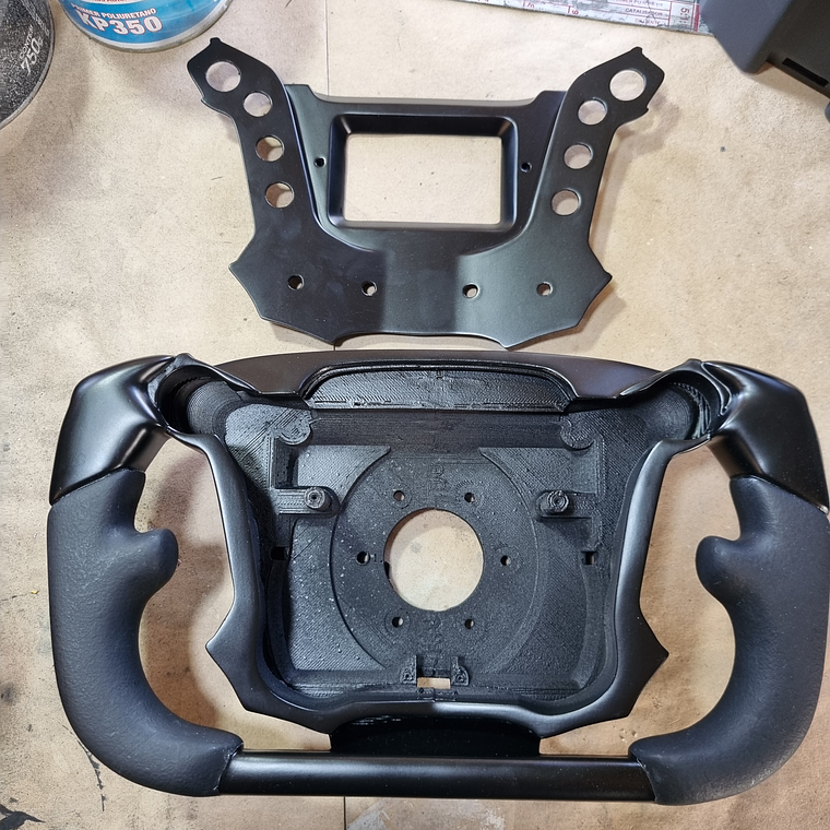 3d do volante baseado na Lambo  4