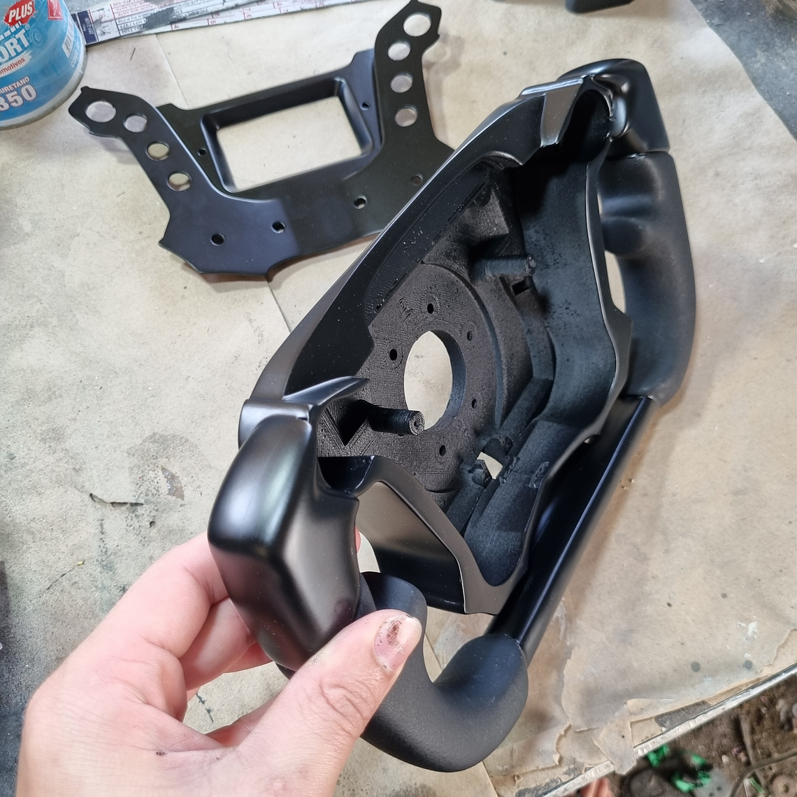 3d do volante baseado na Lambo  6