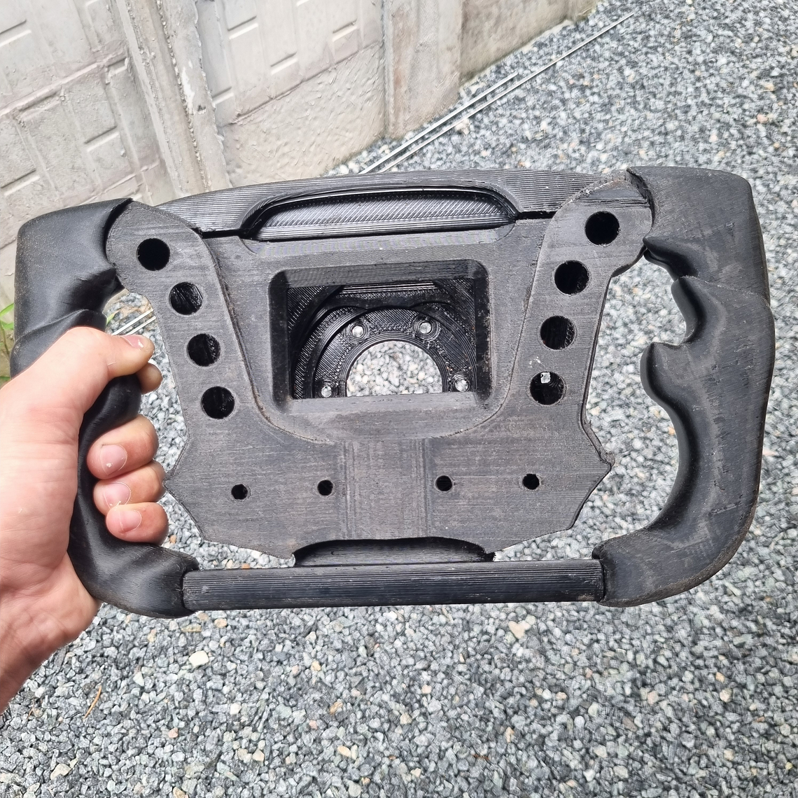 3d do volante baseado na Lambo  1