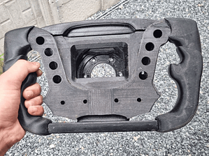 3d do volante baseado na Lambo 